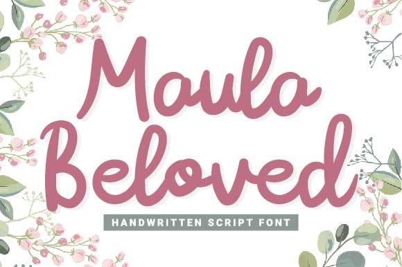 Maula Beloved Font - Featured Image