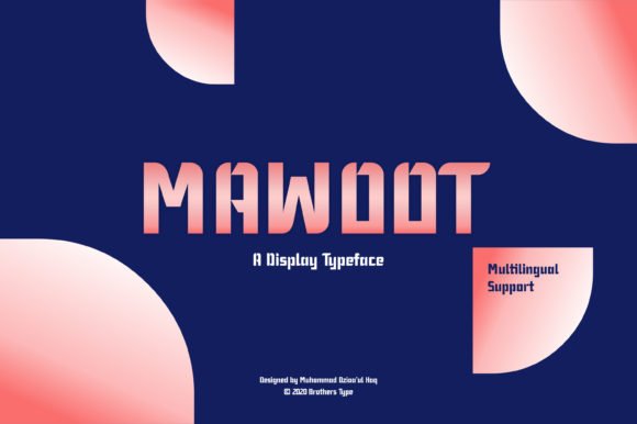 Mawoot Font - Featured Image
