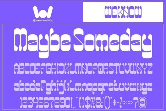 Maybe Someday Font - Featured Image