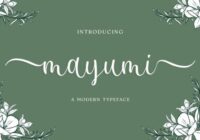 Mayumi Font - Featured Image