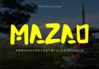 Mazao Font - Featured Image
