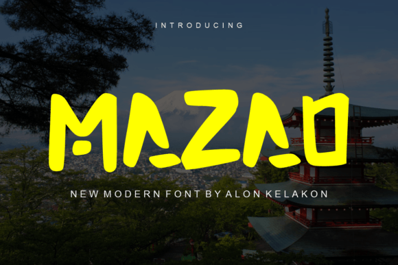 Mazao Font - Featured Image