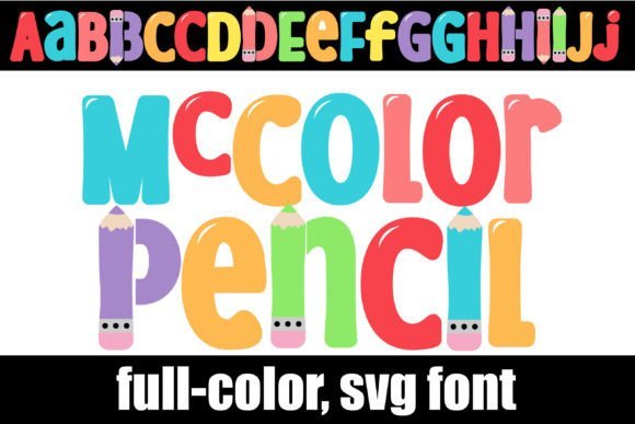 Mccolor Pencil Font - Featured Image