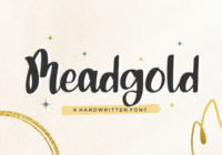 Meadgold Font - Featured Image