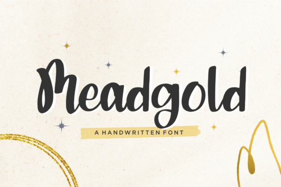 Meadgold Font - Featured Image
