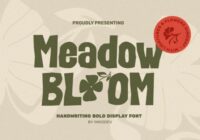 Meadow Bloom Font - Featured Image