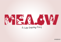 Meaow Font - Featured Image