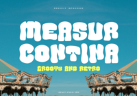 Measur Contina Font - Featured Image