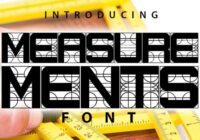 Measurements Font - Featured Image