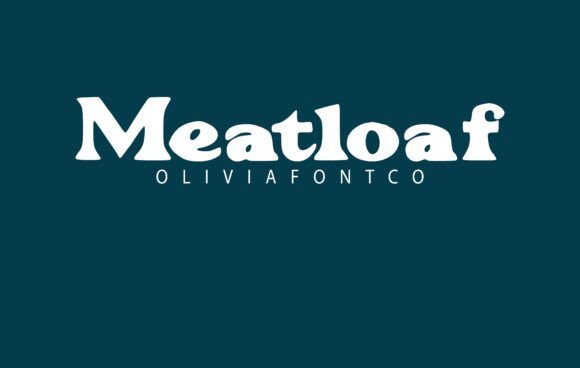 Meatloaf Font - Featured Image