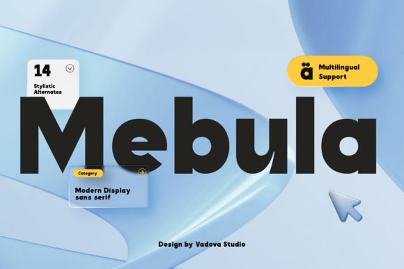 Mebula Font - Featured Image