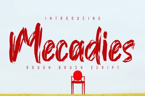 Mecadies Font - Featured Image