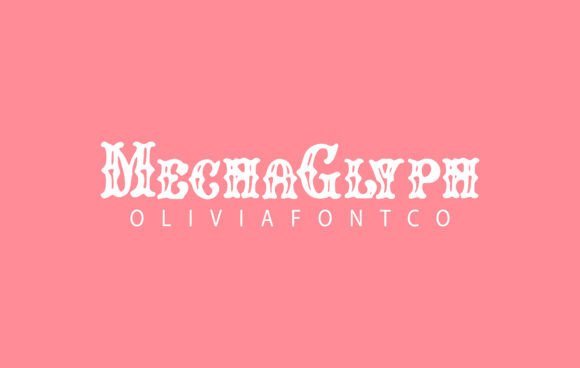 Mechaglyph Font - Featured Image