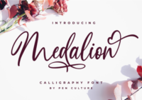 Medalion Font - Featured Image