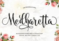 Medharetta Font - Featured Image