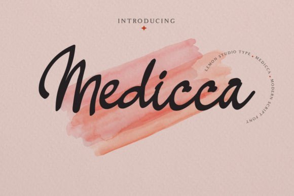 Medicca Font - Featured Image
