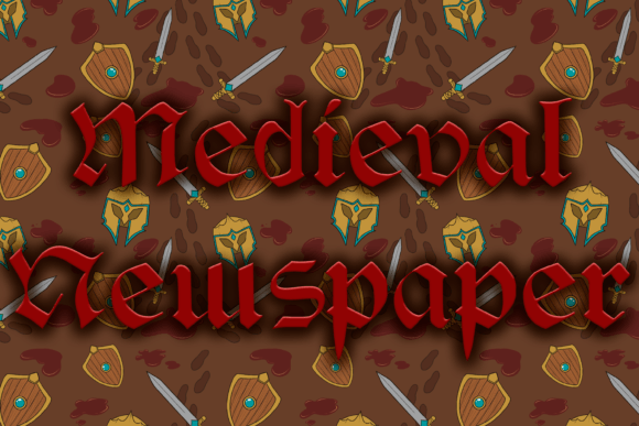 Medieval Newspaper Font - Featured Image