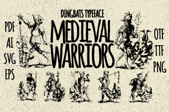 Medieval Warriors Font - Featured Image