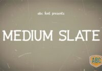Medium Slate Font - Featured Image