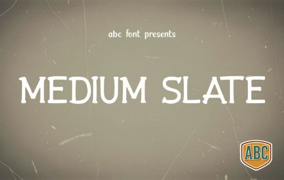 Medium Slate Font - Featured Image