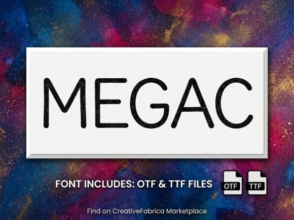 Megac Font - Featured Image