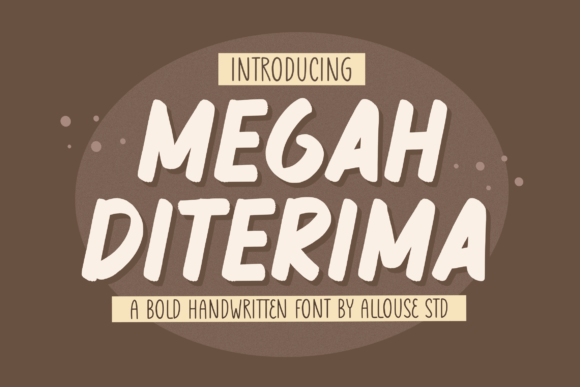 Megah Diterima Font - Featured Image