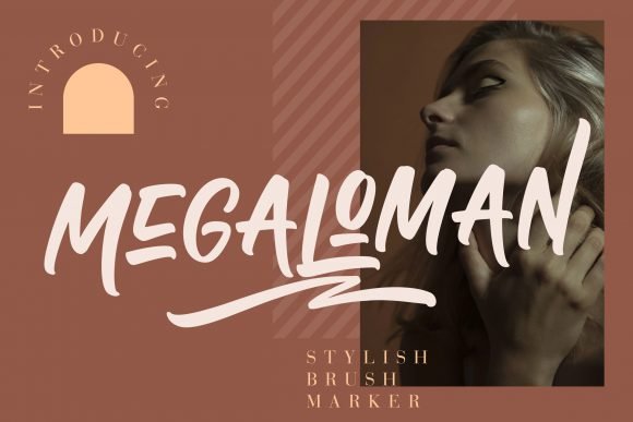 Megaloman Font - Featured Image