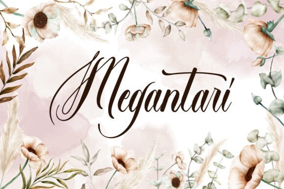 Megantari Font - Featured Image