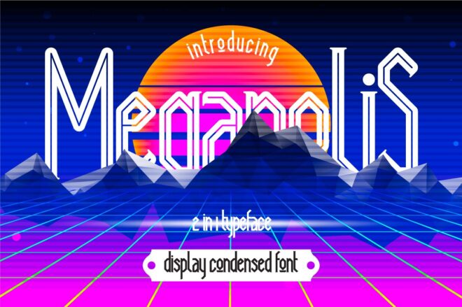 Megapolis Font - Featured Image