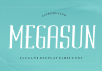 Megasun Font - Featured Image