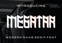 Megatar Font - Featured Image