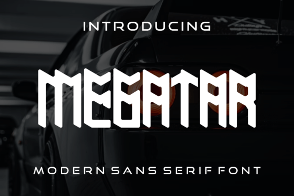 Megatar Font - Featured Image