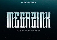 Megazink Font - Featured Image