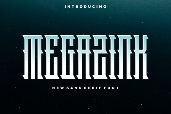 Megazink Font - Featured Image