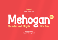 Mehogan Font - Featured Image