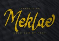Meklae Font - Featured Image