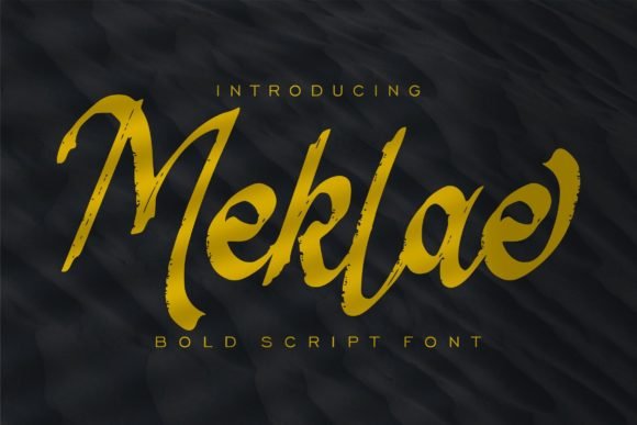 Meklae Font - Featured Image