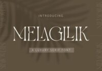 Melagllik Font - Featured Image