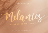 Melanies Font - Featured Image