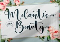 Melantic Beauty Font - Featured Image