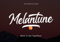 Melantune Font - Featured Image