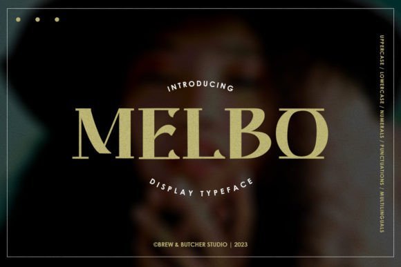 Melbo Font - Featured Image