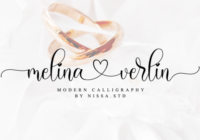 Melina Verlin Font - Featured Image