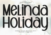 Melinda Holiday Font - Featured Image