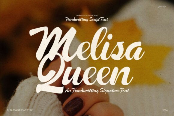 Melisa Queen Script Font - Featured Image