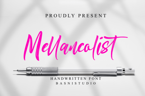 Mellancolist Font - Featured Image
