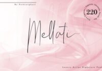 Mellati Script Font - Featured Image