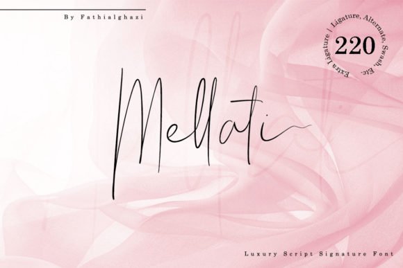 Mellati Script Font - Featured Image