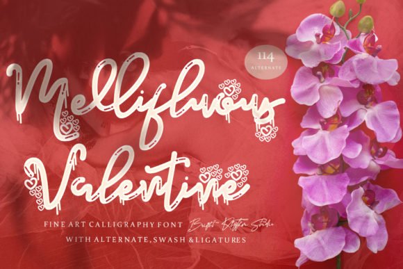 Mellifluous Valentine Font - Featured Image