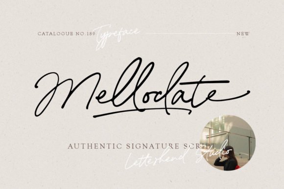 Mellodate Font - Featured Image